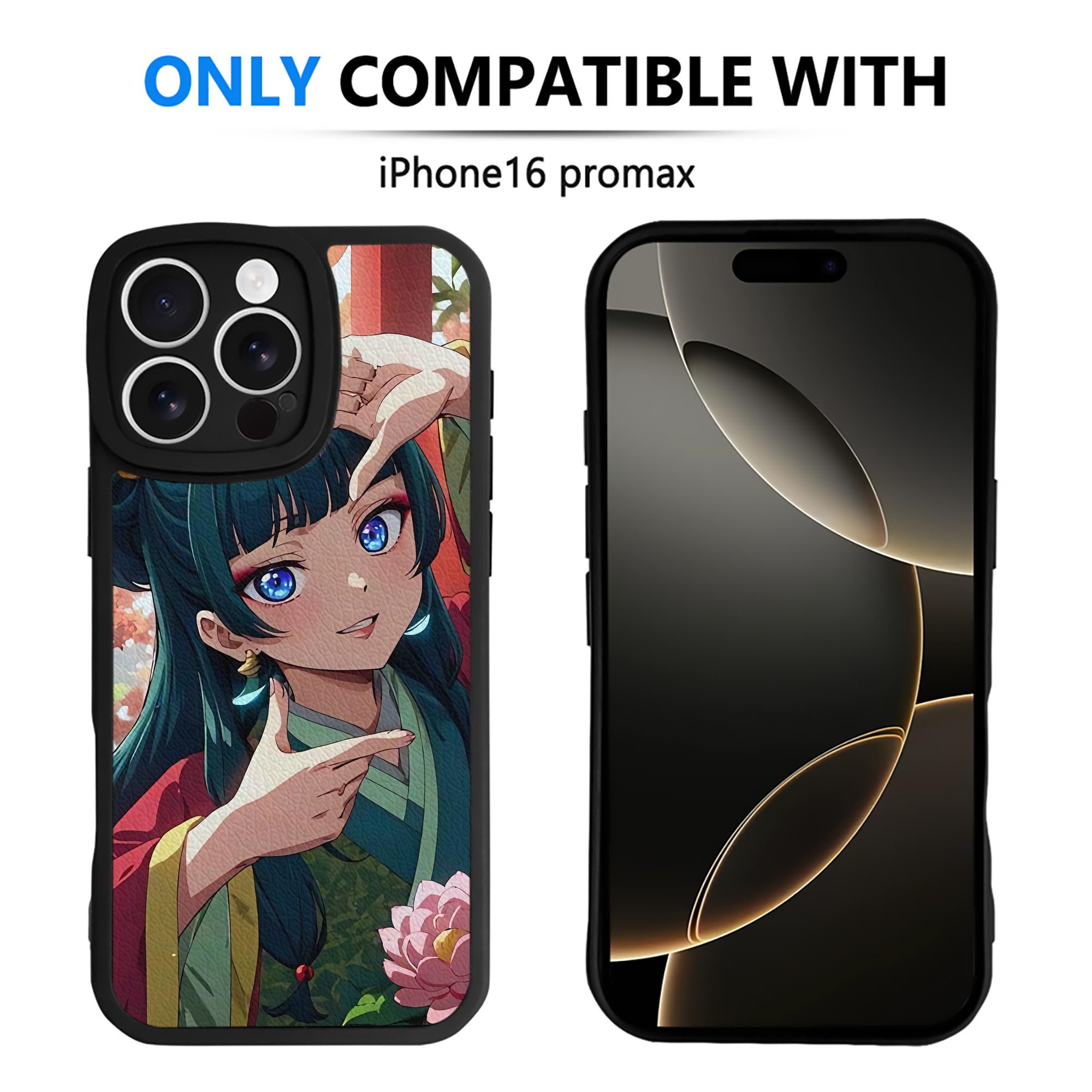 薬屋のひとりごと The Apothecary Diaries 【iPhone 16シリーズ対応】シリコンスマホケース（レザー調） 材質：シリコン